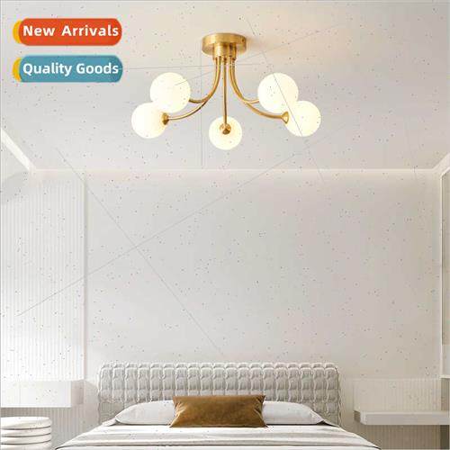 Copper Scandinavian magic beans living room lamp light luxur