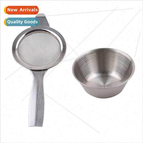 304 Tea Leaf Strainer Tea Filter wh Base Tea Accessories Tea
