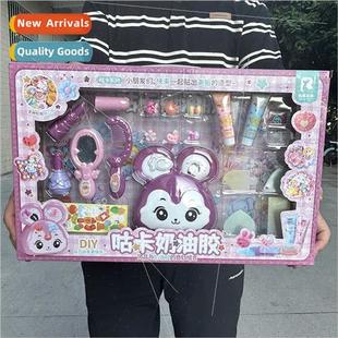 goo play cream Girls card diy large set house box toy glue