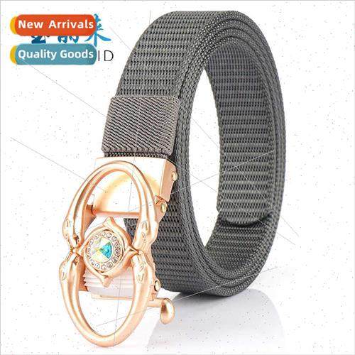 2020 new belt women automatic buckle business casual belt me