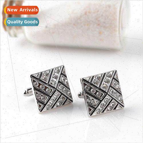 Fashion French Business Cufflinks Zinc Alloy Oil Drip Men Bu