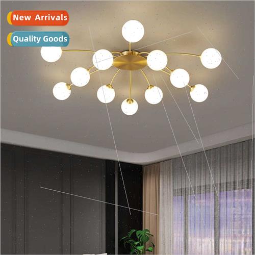 All copper modern light luxury living room lamp simple atmos