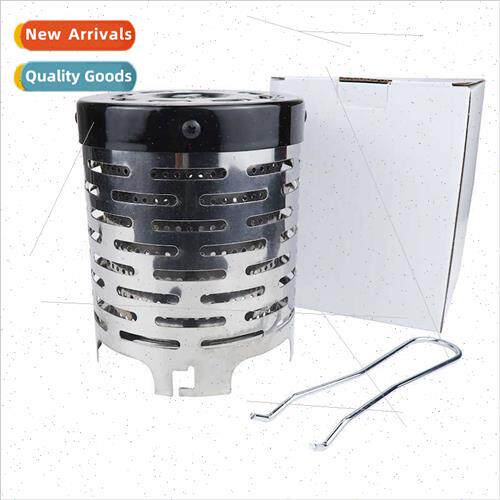 Outdoor Stainless Steel Warming Cover Mini Warming Stove Cam