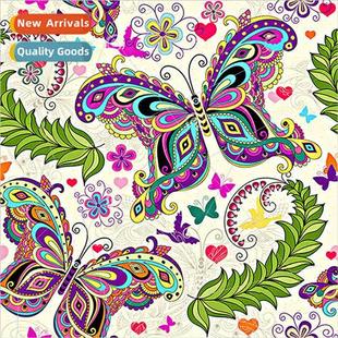 DIY abstract butterfly Diamond round new full diamo painting