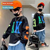 letters fall sleeved long neck round thin spring Children