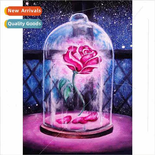 New living room handmade full diamonds simple paste diamond