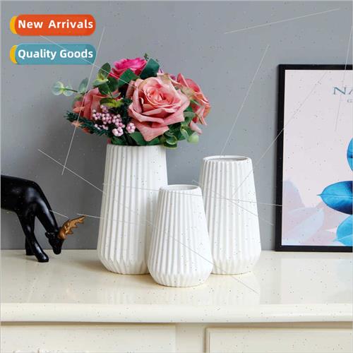 mple Scandinavian ceramic vase modern minimalist home decor