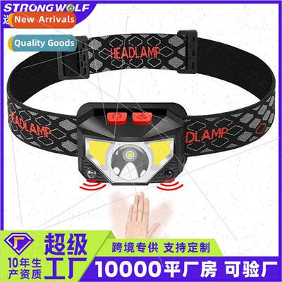 New built-in battery XPG+COB red whe light wh battery indica