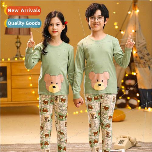 2023 new children underwear sets cotton boys girls fall clot