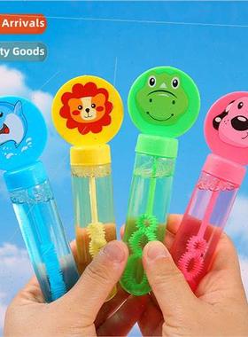 Small cartoon animal bubble w14*2.5CM mini bubble water summ