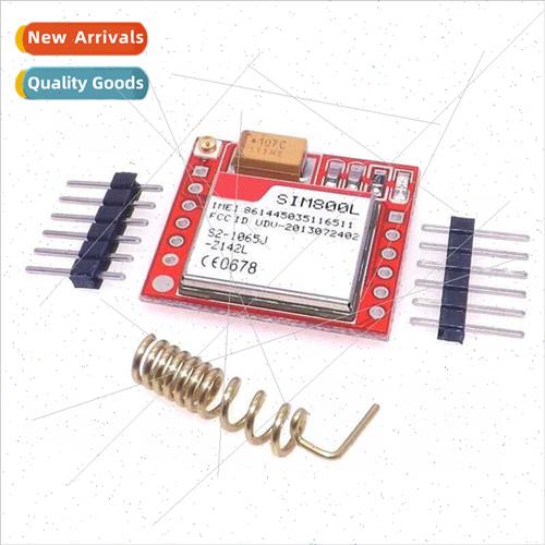 SIM800L Module ngle Module wh Spring Antenna GSM GPRS Red Bo