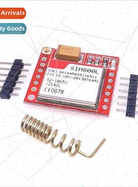 SIM800L Module ngle Module wh Spring Antenna GSM GPRS Red Bo