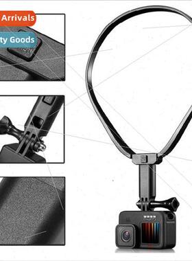 适用GOPRO12 insta360 sports camera neck mount collar bracket