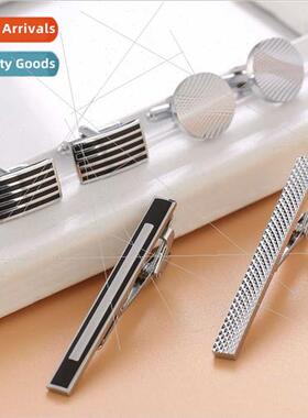 New Clothing Accessories Copper Tie Clip Men Simple Shirt Ro