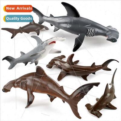 mulation underwater creatures hammerhead shark model marine