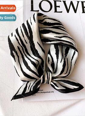 silk scarf silk small square scarf female spring fall Korean