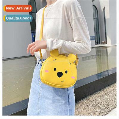 pu bear bag female chain crossbody bag change cell phone org