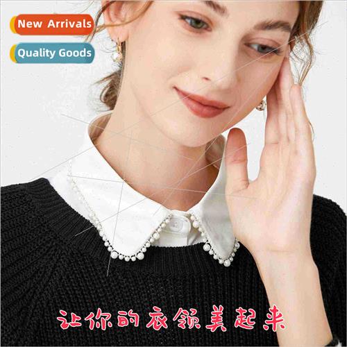 Lace lace false collar children large size Korean fall winte
