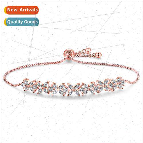 popular new hjewelry wh AAA zirconia plated pull-out bracele