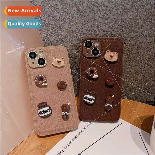 Moon pit pattern three-dimensional doll 适用 iPhone14 Apple