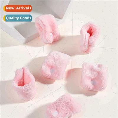 Coral Velvet Big Wave Hair Curler Fluffy Home Sleeping Lazy