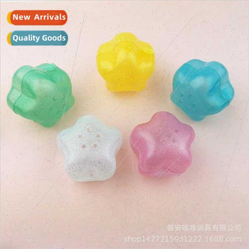 Mini pentagram plastic box 55mm*47mm Twister toy gift box DI