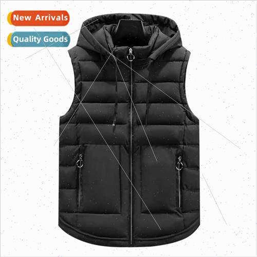 Autumn winter down cotton vest boys Slim jacket teen tide co