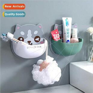 Cartoon shelf wall mounted cell phone organizer charging bra