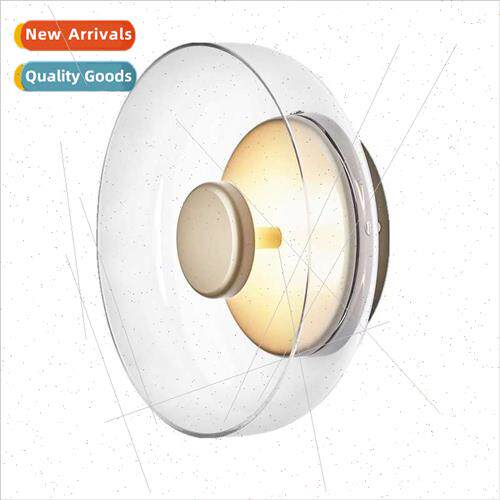 Scandinavian creative glass living room wall lamp bedroom be