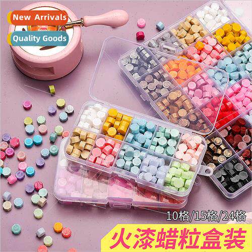 Fire Lacquer Stamp Set Complete Set Cheap Wax Grain Transpar