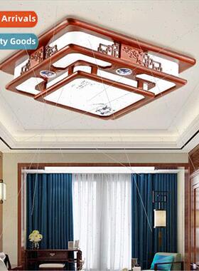 Chinese led ceiling light rectangle living room lamp hall di