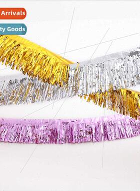 New rain pull flag rain color stripes decoration wedding par