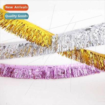 New rain pull flag rain color stripes decoration wedding par