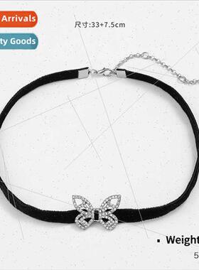 Europe Ksch butterfly butterfly webbing velvet ribbon claw d