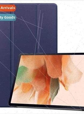 适用Samsung Tab S7 FE T736/0 Tablet Leather Case Tab S7Plus