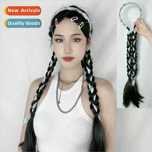 Wig braids female floating hair bands braided hair twist bra