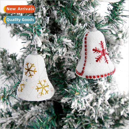 New Christmas snowflake bells pendant Christmas e decoration