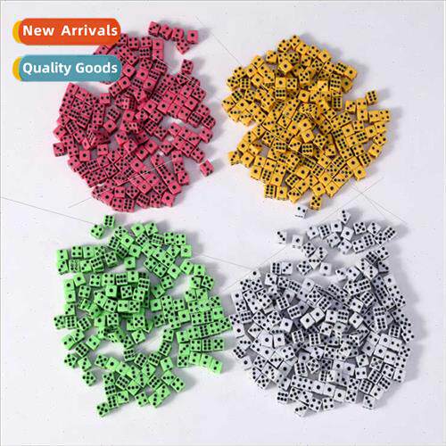 No.8 Mini Dice Game Entertainment Small Color Dice Multi-col