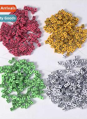 No.8 Mini Dice Game Entertainment Small Color Dice Multi-col
