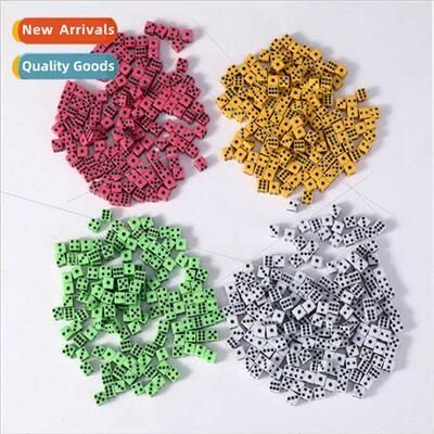No.8 Mini Dice Game Entertainment Small Color Dice Multi-col