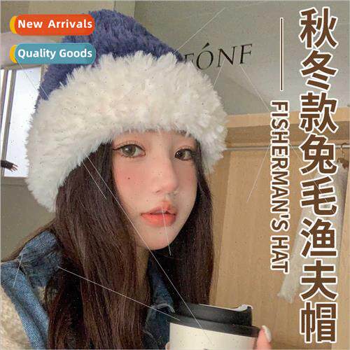 Big head circumference show face small bag head plush hat fa