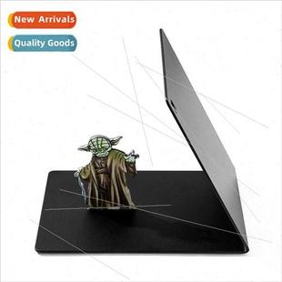 Creative Desk Clip Wars Riser Yoda Book Star Storage