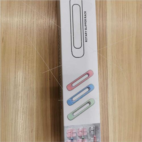 Foldable bathroom slipper rack wall hanging hole-free toilet