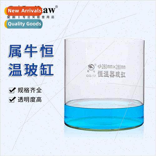 Thermostat glass cylinder Glass sink Column sink High borosi