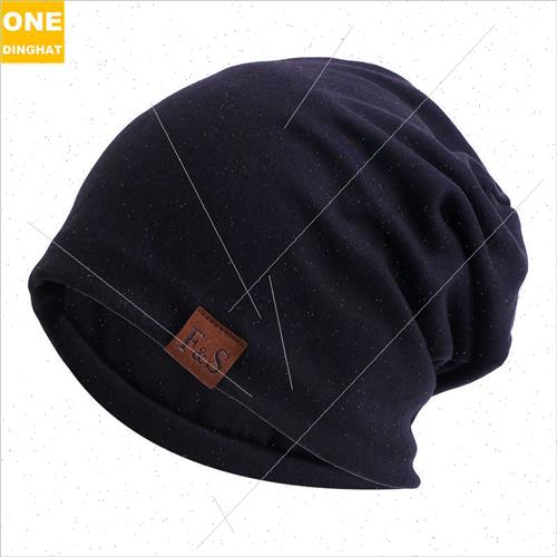 Autumn winter new imation cashmere solid color pile cap doub