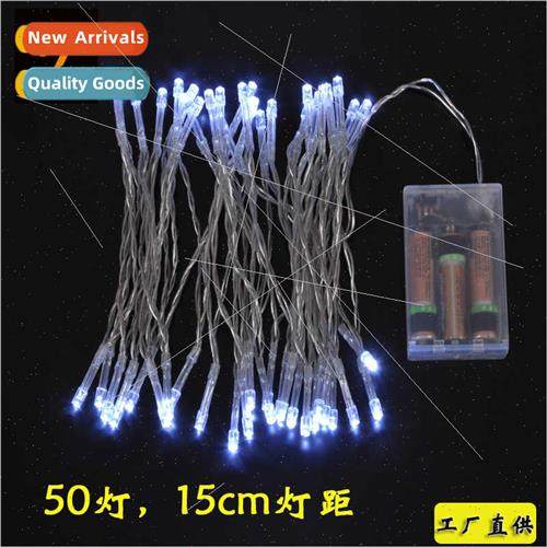 50 ghts LED Battery Box String ghts Colorful ghts Christmas