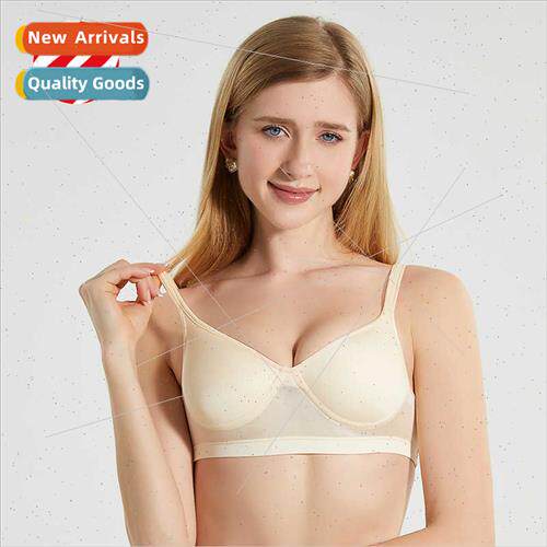 High-grade silk -steel ring bra mulberry silk 42 needle doub