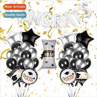 New 2023 Graduation  Balloon Set Graduation Banner GONGRATS