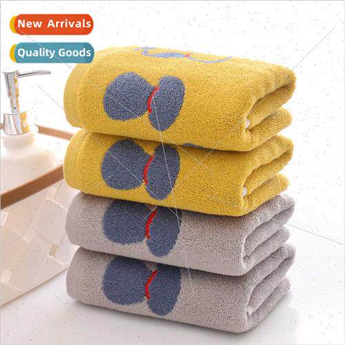 Puppy cartoon jacquard cotton towel absorbent washcloth face