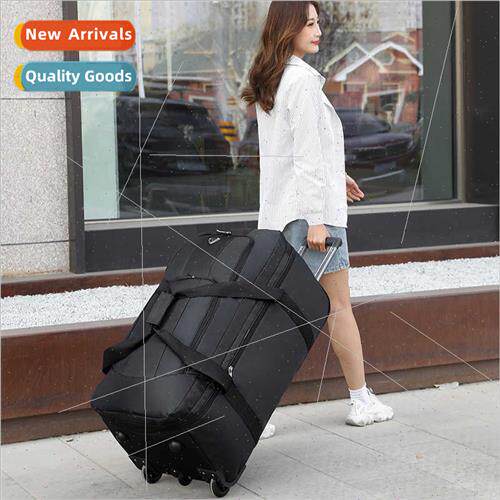 Large capacy Oxd cloth trolley bags men women working outsid